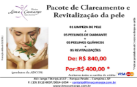 PROMOÇÃO CLAREAMENTO E REVITALIZAÇÃO FACIAL